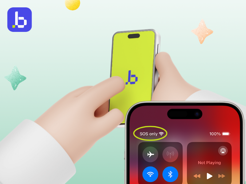 How to fix the “SOS only" on iPhone