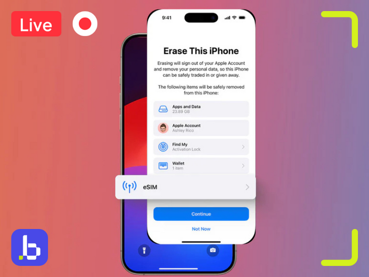 How to keep your eSIM when resetting your phone: