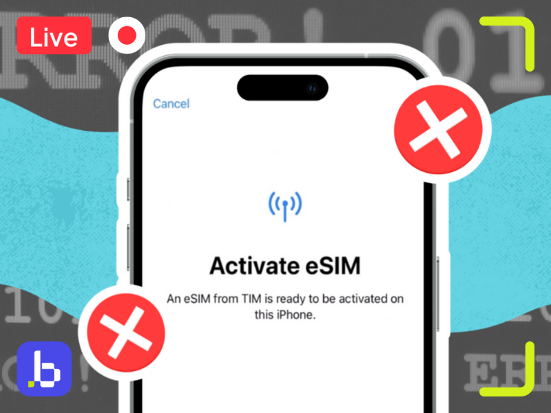 My eSIM is not working