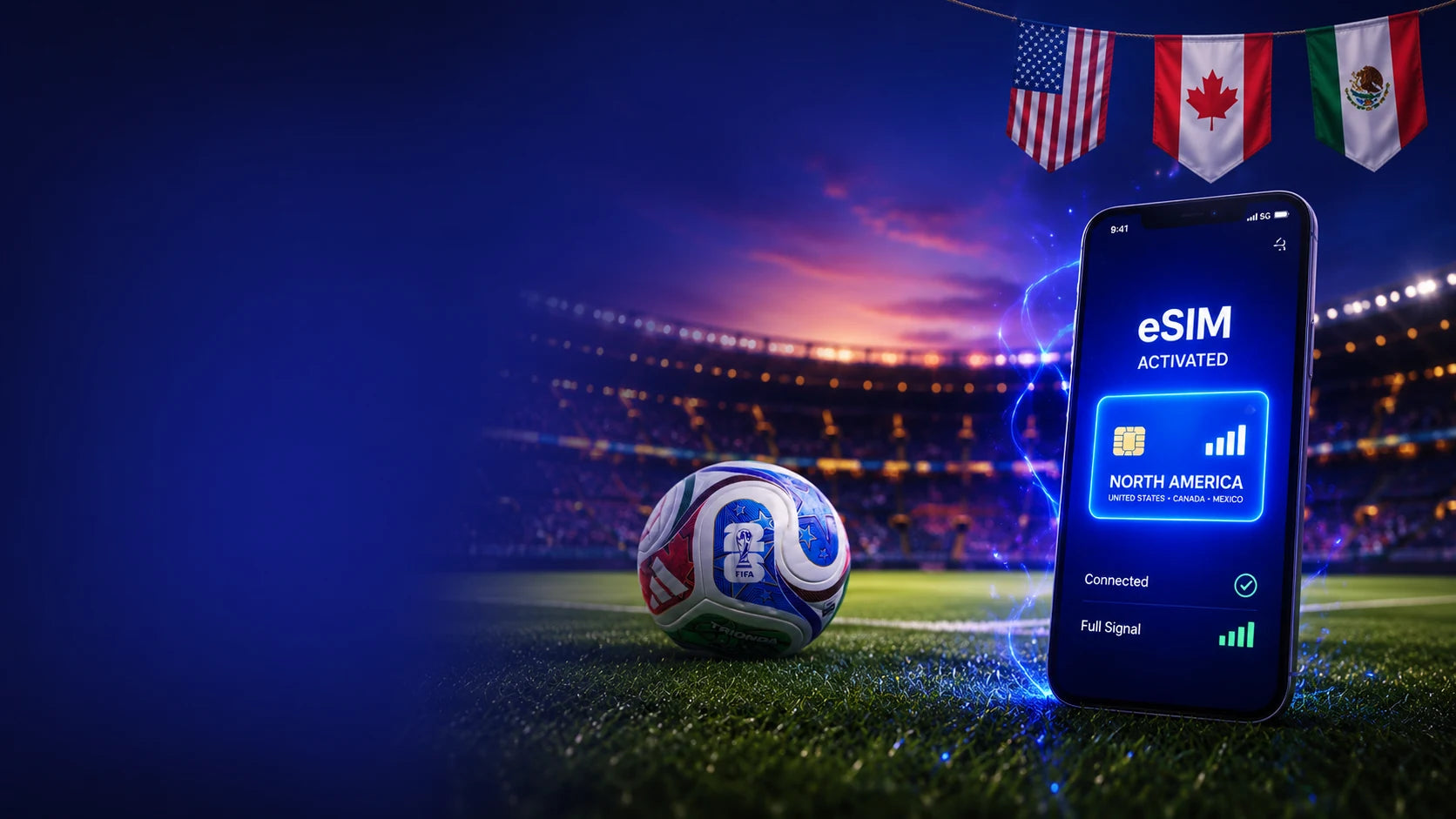 Coppa del Mondo 2026 eSIM